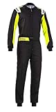 Sparco Unisex Rookie CAR SUIT, Blck/Fl, L EU