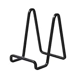 Hitburu Plate Stands Für Die Ausstellung Von 15 Cm - Metall Tellerständer Tischständer - Tisch Rahmen Für Foto Schild Platte Schüssel Platte Party Tisch Schreibtisch Deko
