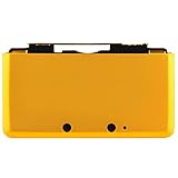 OSTENT Anti-Schock Hart-Aluminium-Metall-Box Abdeckung Gehäuse Shell für Nintendo 3DS-Konsole, Farbe Gold