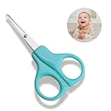 PARENCE.- Baby Nagelschere - ergonomisch und kompakt - Abgerundete Klingen - Baby Nagelpflege - Zufällige Farbe