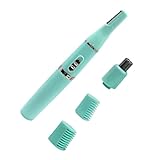 TOYANDONA Elektrischer Augenbrauen und Nasenhaarschneider für Damen und Herren Batteriebetrieben Ergonomisch Schmerzlose Gesichts und Körperhaarentfernung