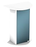 Tetra AquaArt Aquarienunterschrank, speziell für Tetra AquaArt Explorer Line 30/60 Liter Aquarien mit gewölbter Frontscheibe, Farbe: Weiß, 1 Stück (1er Pack)