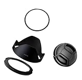 For Canon for Powershot SX70/SX60/SX50 HS G3X Digital Kamera 67mm 3 In 1 Kit Gegenlichtblende Kappe Ring