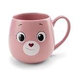 Tasse Glücksbärchis Hurrabärchi 400ml 8x9cm - pink - Hochwertige Porzellan-Tasse, liebevoll gestaltet, niedliches Accessoire für Küche, Büro & Zuhause – süßes Geschenk für Lieblingsmenschen | 62823