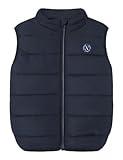 NAME IT Jungen Nkmmylane Vest Noos Pufferweste, Dark Sapphire, 140 EU