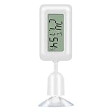 Hygrometer-Thermometer – Reptilien-Terrarium | Präzises Luftfeuchtigkeitsmessgerät Für Innenräume | Beleuchtung Des LCD-Bildschirms | Drehbares Thermometer Und Hygrometer Für Keller, Gewächshaus, Kell