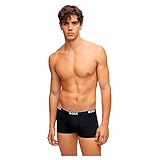 HUGO BOSS Herren Trunk 3p Co/EL Boxershorts, New - Black1, M