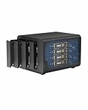 TERRAMASTER D8 Hybrid HDD NVMe Gehäuse USB 3.2 Gen 2 10Gbps Typ C 8Bay USB Storage Unterstützt RAID 0/1/Einzel/JBOD Exklusiv 2+6 RAID Hybrid Disk Array (Diskless)