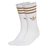 adidas 3S Crew Sportsocken 3er Set JV7407, Weiß, 37-39