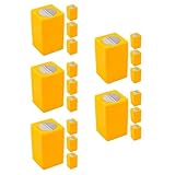 minkissy 5 Sätze Klingen Recycling Box Sicherheitsrasierer Etui Friseur Rasierer Friseursalon Recycling Blechblatt Rasierer Friseurbedarf Rasiererhalter Friseur 4 Stück * 5