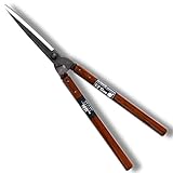 SUIZAN Japanische Heckenschere 575mm - Professionelle Gartenschere für präzises Schneiden Manuelle Garten Schere Buchsbaumschere