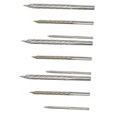 SOLUSTRE 3 Sätze Bohrer Bausatz Automobil Reibahle Roller Draht Stecker Reparatur Werkzeug Reifenstopfen Und Flicken Metall Silver