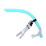 Front Swim Snorkel - Ergonomisches Design für die, sichere Kopfstütze, leichte Schnorchelkonstruktion, Anti-Erstickungs-Struktur | Wettkampf-Trainingspool Ausrüstung