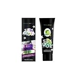 Haarspülung mit Farbverlauf, sanftes Haar, keine Schäden an Haar und Kopfhaut, einfache Änderung der Haarfarbe, Haarspülung, 60 ml WVt469 (Black, 60ml)