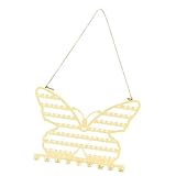 Stilvoller Schmetterlings-Schmuck-Organizer zur Wandmontage, Dekoration für Halsketten, Ringe, Ausstellung im Haushalt