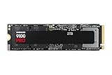 Samsung 9100 PRO NVMe M.2 SSD, 2 TB, PCIe 5.0, 14.700 MB/s Lesen, 13.400 MB/s Schreiben, Interne SSD für Gaming, Videobearbeitung und AI, Schwarz, MZ-VAP2T0BW