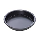 Zerodeko Runde Hitzebeständige Pizzabackform aus Langlebigem Material Mikrowellen und Backofengeeignet Küchen Backblech für Haushaltsgebrauch