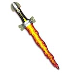 Liontouch - Fantasie Flammenschwert für Kinder - Für Kinder von 3-8 Jahren | Mittelalterliches Schaumstoffspielzeug mit loderndem Feuerdesign | Sicheres Zubehör für Verkleidung & Ritterkostüme