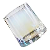 MAGICLULU Whiskyglas Glaskunst whiskey glasses Whiskeyglas fehrnglas glaskolben glasl Wein Tassen Getränke gerippte Gläser Weingläser kreatives Glas Becher trinken Colorful Wiederverwendbar