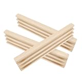 BESTonZON 3 Stück Holz Domino Basis DIY Domino Tabletts Desktop Domino Halter Desktop Domino Basen Aus Holz