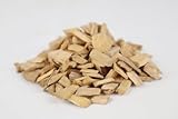 Hilliger Räucherspäne Erle Räuchermehl Räucherchips 12 KG/50Li.4KG/17Li. versch.Körnungen Größe 2-16 grob, Gesamtgewicht 12