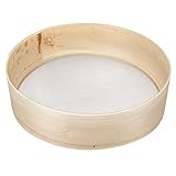 WATIIFUFU Haushaltsmehlsieb Aus Handliches Mehlsieb Ideales Backwerkzeug Für Feines Mehl Backzubehör Für Kuchen Und Gebäck Küchenhilfe Zum Sieben Von Mehl Und Puderzucker