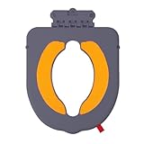 Töpfchensitz für Babys, faltbar, mit Griffen für unterwegs, Lernkissen mit Saugnäpfen für und Mädchen