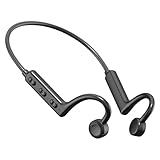 Youbones Knochenleitung Bluetooth Kopfhörer Headset Halsmontiertes Plastik Kompatibel mit Smartphones Musik Headset