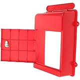 Toddmomy Abschließbarer Wandbriefkasten aus Polypropylen Vorschlagsbox und Beschwerdebox Wetterfester Außenbriefkasten mit Schloss Kompakt und Multifunktional für Haushalt und Öffentliche