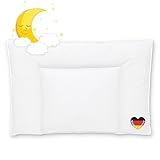 Koru Kids® Kinder Kopfkissen 40x60 cm – 100% Baumwolle – Kinderkissen – 60 Grad waschbar - Kissen Kinder – Oeko-Tex – Kinderkopfkissen – Kinder Kissen - Made in Germany – Füllung 100g Daunen