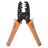 Moliuoly Crimpzange aus Stahl für offene Nicht isolierte Terminals, kompatibel mit IWISS IWS-1424B Weather Pack und Metri-Pack 150/280, 5-Kavitäten für KFZ Kabelverbindungen in BAU- und Landmaschinen