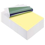 GLOSKIN 50 Blätter Tattoo Papier, Vorlagepapier für Die Tattoo Transferpapier, Designkunstwerk, A4 -Tattoo Stencil, Kein Irritierender Geruch