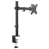 RICOO Monitorarm Monitorhalterung Monitor Halterung Bildschirmhalterung für 13-32 Zoll Bildschirm Ständer TS2611 Tisch Arm für Computermonitor Schreibtisch Tischhalterung Monitor-Halter VESA 75 & 100