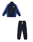 Champion Legacy Retro Sport B (306863) – Spezieller PolyWarpKnit Semidull-Trainingsanzug mit hohem Kragen, Marineblau (NNY/BAI), 9–10 Jahre (M), Jungen HW24