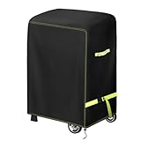 Grill Abdeckhaube, VDISRR Wetterfest Grillabdeckung, 420D Oxford Gasgrill Abdeckplane, Wasserdicht Grillschutzhülle, 90x70x110cm, Reißfest, UV, Schutz Grill vor Verblassen, Rost und Schimmel