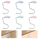 DELAESI 6 Stück Taschenhalter für Tisch Antirutsch Taschenhaken Halterung Tisch Handtaschenhalter Haken Tisch Taschen Halterung Handtaschen Halterung Taschenständer für Handtasche Schmuck Halsketten