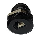 YUGSHNKFC RJ12 6P6C Buchsen Für Panelmontage Gewinde Installationskits Für DSL Splitter Kommunikationssysteme Robuste Telefonleitungsanschlüsse