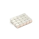 20 Neodym-Super-Magnete Würfel 5 x 5 x 5 mm