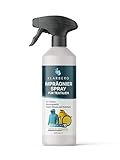 KLARBERG Textil Imprägnierspray Jacke - Atmungsaktive Imprägnierung für Funktionstextilien und synthetische Stoffe - Von Jacken und Polstermöbel bis hin zu Teppich und Outdoor Kleidung (500 ml)