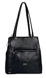 Gabor bags Mina Damen City Rucksack Backpack, 7 L Schwarz