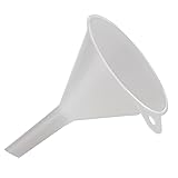 APS 30065 Trichter, Ø 6 cm, Höhe 8 cm, Durchlass Ø 8 mm, Kunststoff (PE), weiß, Made in Germany