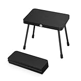 Phamouu Klappbarer Camping Hocker 25CM Outdoor Tragbarer Klappbares Hocker Leichtgewicht