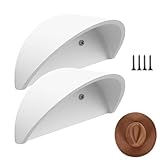 Hutständer für Wand, 2 Kleiderständer, Organizer für Wand, Hut-Organizer aus Holz, für Kleidung, Handtuch, Kopfhörer, Rucksack, Schrank, Schlafzimmer, Zuhause, Büro