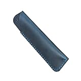 DIYEAH Vintage Leder Stifthülle Modisches Stiftetui Für Zuhause Schule Und Büro Schützende Stifttasche Blau Ideal Für Persönliche Stifte Und Schreibutensilien
