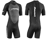 CAMARO Neopren Shorty Herren Flex Skin super Stretch Surfanzug Neoprenanzug bis 6XL