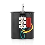 Xiuganpo Synchroner Getriebemotor, Stabil und Langlebig für die Instrumentenautomatisierung, Permanentmagnetmotor 220 V Zur Vorhangsteuerung, Geeignet für Bühnenlampen [AD-Display Equipment] (2,5