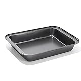 Kytpyi antihaft backform rechteckig, 32 x 22 x 5.5cm backblech klein rechteckige backform backblech kuchenblech ofenblech backofenblech ofenschale backblech antihaft für backen und grillen