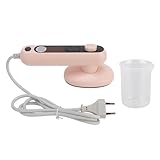 Reise Dampfbügeleisen, Handheld Tragbarer Mini Kleidungseisenmaschine mit Starkem Dampf, Sicherheitsdampfern für das Reisen, Schlafsaal, Wohnmobil Gebrauch (EU-Stecker)