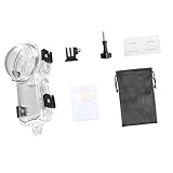 Benutzerfreundlicher, zugänglicher Kameraschutz, 50 m, Gehäuse mit 2 Klauen-Adapter, Unterwassergehäuse