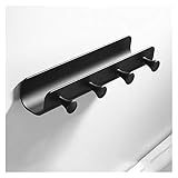 HONTIN Kleiderhaken für die Wand, Kleiderhaken, Schlüsselhaken, Kleiderhaken, Wandhalterung, Regale, Stahl, Handtuch, Kleiderhalter, Haken zum Aufhängen, Badezimmer, Küche, Büro, Garderobe